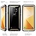 i-Blason Case for Galaxy S9+ Plus 2018 Release, Ares Full-Body Rugged Clear Bumper Case with Built-in Screen Protector (Gold)