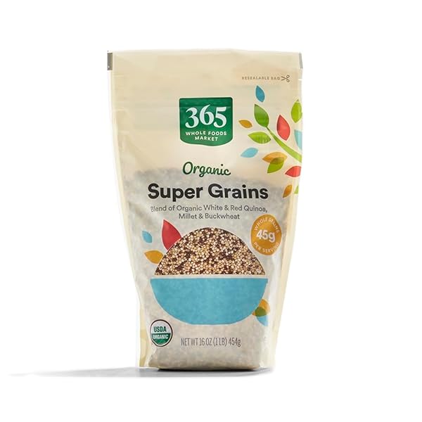 365 BY WHOLE FOODS MARKET, ORGANIC SUPER GRAINS,...