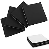 Foam Padding Sheets with Adhesive Backing - 1/2" Thick Self Stick Neoprene Insulation Foam,1/2 Inch Thick X 4 Inch Long X 4 Inch Wide - 4Pcs
