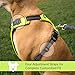 Tuff Mutt Dog Harness for Medium & Large Breeds, Easy On Easy Off with a No Pull Front Chest Clip, Walk, Run & Hike with Confidence, Stay Safe with Bright Reflective Stitching