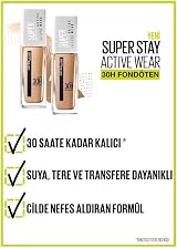 Maybelline Super Stay Active Wear Foundation Nude Beige 21 30 ml Waterproof view 4