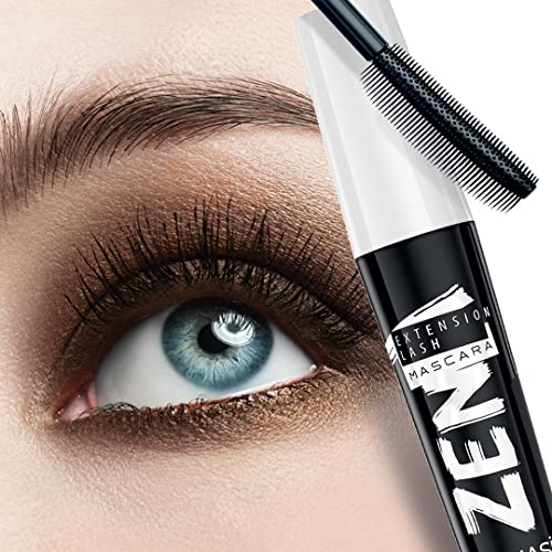 FARMASI Zen Extension Lash Mascara, Intense Length, No Flaking, No