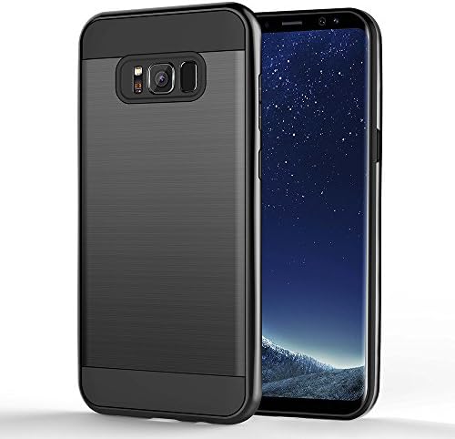 Samsung Galaxy S8 Plus Case, Luobod Galaxy S8 Plus S8+ Case with KExtreme Heavy Duty Protection and Air Cushion Technology for Galaxy S8 Plus (2017) - Black