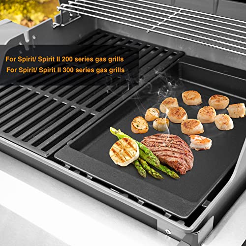 Onlyfire Chef 7658 Grill Griddle for Weber Spirit & Spirit II 200 300