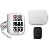 Ooma Family Internet Home Phone Service Bundle with Premier Service Plan. Includes Address-Based 911 and Text alerts, Unlimit