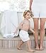 Little Giraffe - Baby Bath Towel - Plush Hooded Baby Towel - Newborn Bath Baby Essentials - 100% Cotton Towel - Luxury Baby Gifts - 24x41