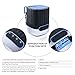 Bluetooth Speakers- Portable 3 in 1 Multiple-Function Wireless Stereo Speaker with HD Audio, LED Flashlight with 3 Modes, SD/TF Card Slot Best for Camping, Hiking and Outdoor