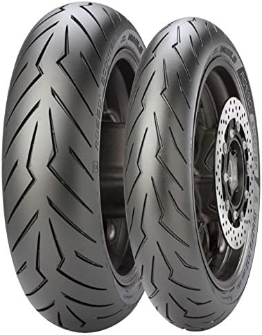 Pair of tyres Tyre Pirelli Diablo Red Scooter 120/80 – 14 58S 150/70 – 13 64S
