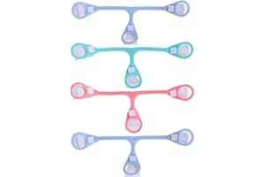 HiCat 4 Pack Baby Cloth Diaper Fasteners, Replaces Diaper Pins, Blue, Green and Pink (GPB-4 Pack)