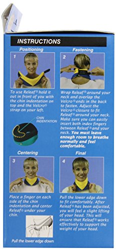 Caldera Releaf Neck Rest, Large, Black