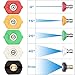 DUSICHIN DUS-025 Pressure Washer Spray Nozzle Tips Multiple Degrees, 1/4 INCH 2.5 GPM