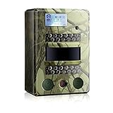 Hunting Trail Camera, LDesign 720P Trail Camera for Hunting Waterproof Scouting Camera with 30ft Low Glow Wide Angle Infrared Night Vision with 26PCs IR LEDs & PIR Sensor