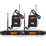 IEM1200 Wireless in Ear Monitor System 2 Channel 2/4 Bodypack Monitoring with in Earphone Wireless Type Used for Stage or Stu
