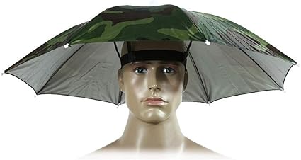Camouflage umbrella hat Clearance
