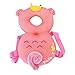 Baby Toddlers Head Protective [Summer Breathable ] Adjustable Infant Safety Pads For Baby Walkers Protective Head and Shoulder Protector Prevent Head Injured Suitable Age 4-24 Months (Summer - pink)