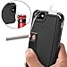 iPhone 8 Case, iPhone 7 Case, ZVE Multifunctional Lighter Case Durable Shockproof Protective Cover with Cigarette Lighter, Bottle Opener for iPhone 8 (2017) / iPhone 7 (2016) - Black