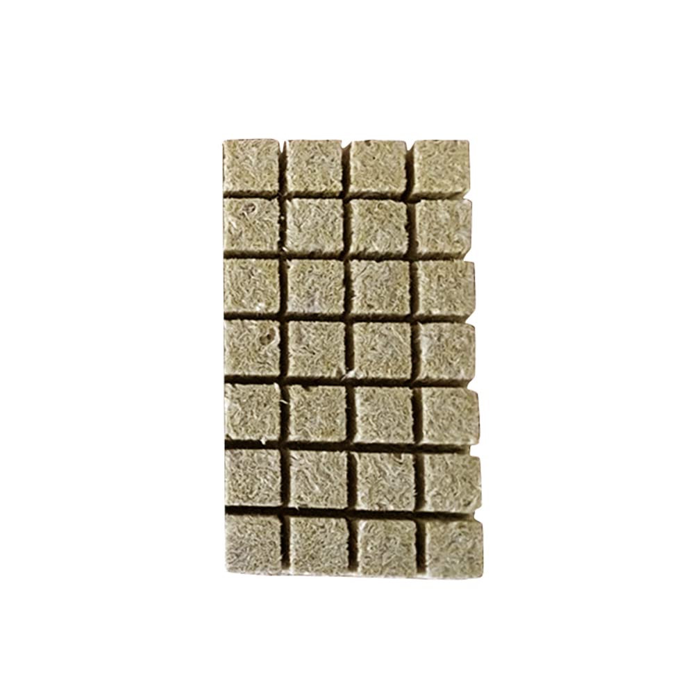 Hanshin Rockwool Grow Cubes,Growing Medium Starter Sheets,Hydroponic Grow Media Growing Medium,Rockwool Blocks,1inch/1.5inch/2inch,