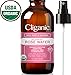 Cliganic USDA Organic Rose Water Spray Toner for Face & Hair, 100% Pure (Large 4oz) - Natural Rosewater Facial Mist Moroccan Petal Flower - Certified Organic | Cliganic 90 Days Warranty