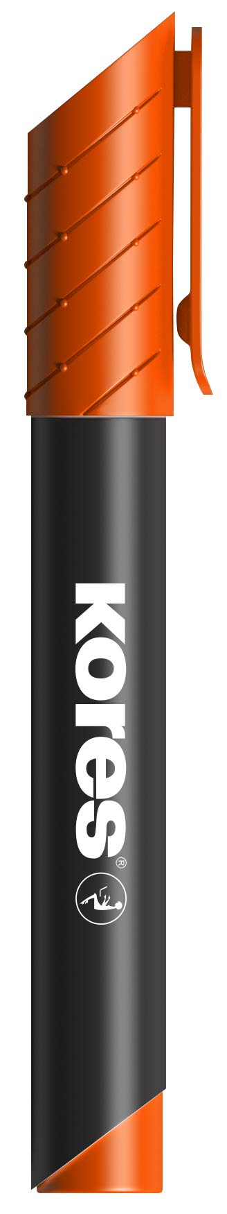 Kores Permanent Marker M20934 Xp1 3mm Bullet Tip Orange
