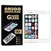 Amuoc HD Ballistic Glass Screen Protector for Iphone 6 Plus, 2 Pack,White