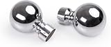 Aspire Homeware Curtain Pole Chrome Extendable 120 210 cm 28 mm view 6