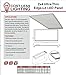 Cost Less Lighting 2x4 Ultra-Thin Edge-Lit Dimmable LED Ceiling Light Panel 50 Watt (4000 Kelvin Cool White)