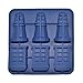 Doctor Who Ice Cubes Tray - MoldFun Tardis & Daleks Silicone Mold for Chocolates, Jello Shots, Soaps