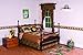 JOHN DEERE Bedding Traditional Tractor and Plaid Collection Bed Skirt, Twin