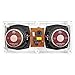 Pyle PDIWCS62 In-Wall / In-Ceiling Dual 6.5-Inch Center Channel Stereo Sound Speaker System, 2-Way, Flush Mount, White