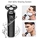 Electric Razor for Men Wet and Dry Rotary Shavers Cordless Waterproof Electric Shaver USB Rechargeable Electric Shaving Razors