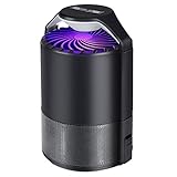 ROKOO Electronic Mosquito Killer Bug Zapper Non-Chemical USB Powered Insect Catcher LED Photocatalyst Non-Radiative Mosquito Trap with UV Light Suction Fan for Indoor and Outdoor