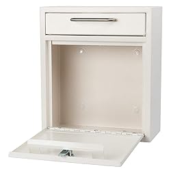 KYODOLED Steel Key Lock Mail Boxes Outdoor,Locking