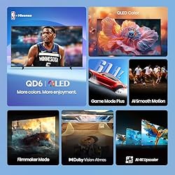 Hisense 85" Class QD6 Series (2025 Model) QLED 4K