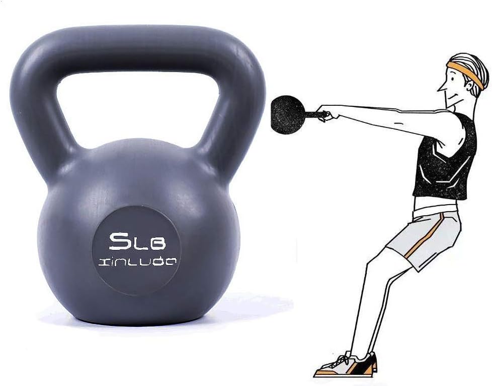 Kettle Bells Weight 5LB 10LB 15LB 20 lbs Great for Full Body Workout and Strength Training
