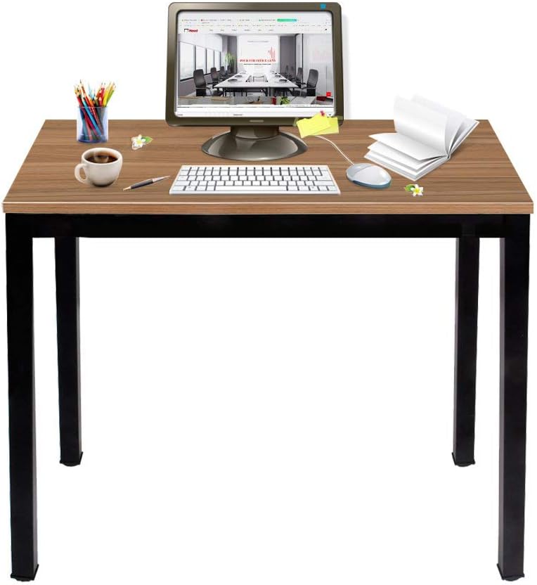 SogesHome Computer Desk 100 x 60 x 73 cm PC Office Desk Writing Desk
