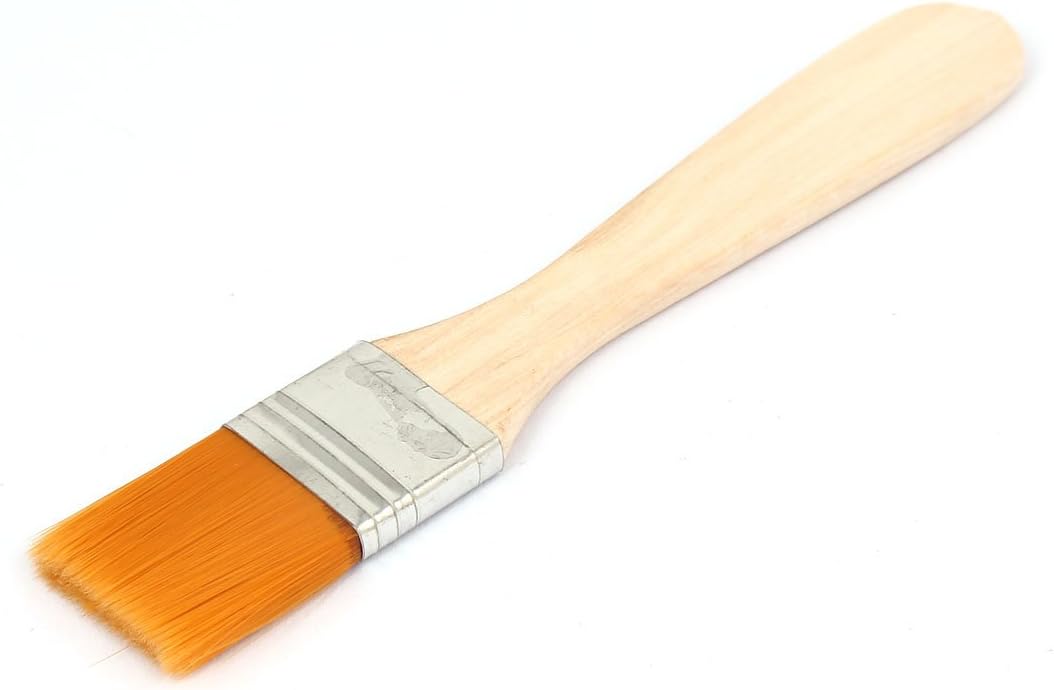 Aexit 135mm x 22mm Wood Handle Paint Brush Paintbrush Orange for Painter (2277931dce12d75e8e219fe376679133)