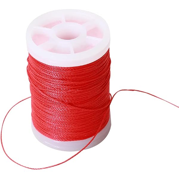 BCY B55 Bowstring Material – Fluorescent Orange Polyester, Low-Stretch, For Recurve Bows