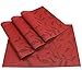 HEBE Placemats Set of 4 Heat-Resistant Placemats for Dining Table Woven Vinyl Stain Resistant Table Mats Washable Placemat Easy to Clean