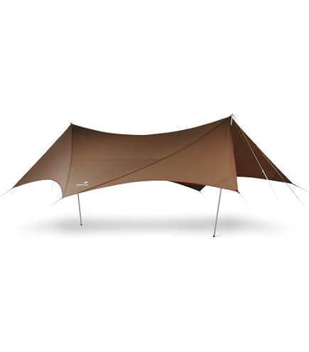 Amazon.com : Snow Peak Amenity Tarp Hexa L Set, TP-851SR Tarp