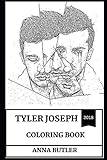 Tyler Joseph Coloring Book: Great Musical Prodigy and Talented Artist, Twenty One Pilots Rapper and Founder Inspired Adult Coloring Book (Tyler Joseph Books)
