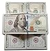 Xmon Joy Prop Money Movie Money Play Money $100 Bills Double Sided Full Print Real Looking Motion Picture Money 110PCS Copy Money for Movie Party Video
