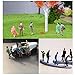 Gdaya 1:87 HO Scale People Figures 50PCS Hand Painted Standing Miniature People Figures Passengers | Model Train Figures Tiny People for Miniature Scenes