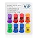 VIP Home Essentials - Wide Finger Grip With Comfort Cover - Versatile All-Purpose Food Bag & Fridge Magnet Clips - Set of 8