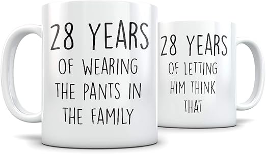 28th wedding anniversary gifts for him
