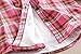 chouyatou Women's Winter Fleece Lined Plaid Flannel Buttoned Shirt