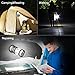 LED Camping Lantern, Swiftrans Lantern Flashlight Ultra Bright Survival Gear for Emergencies, Hurricanes with Magnetic Base (2 Pack)