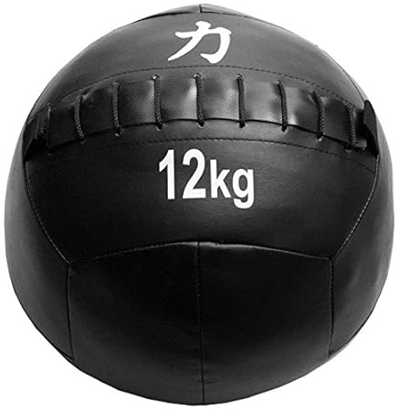 Strengthshop Balones Medicinales/Wall Balls, Negro, 15 kg: Amazon ...