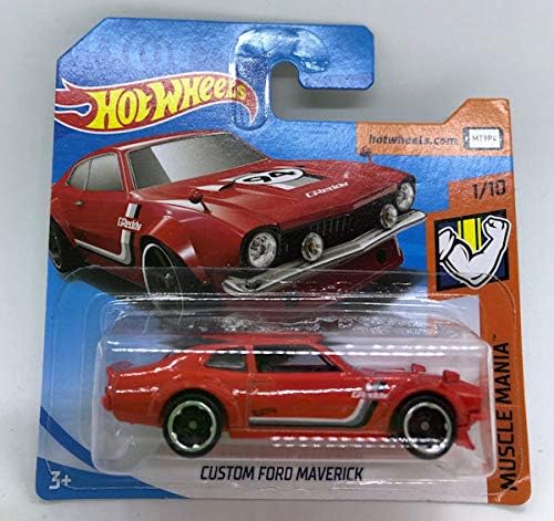hot wheels custom ford maverick red