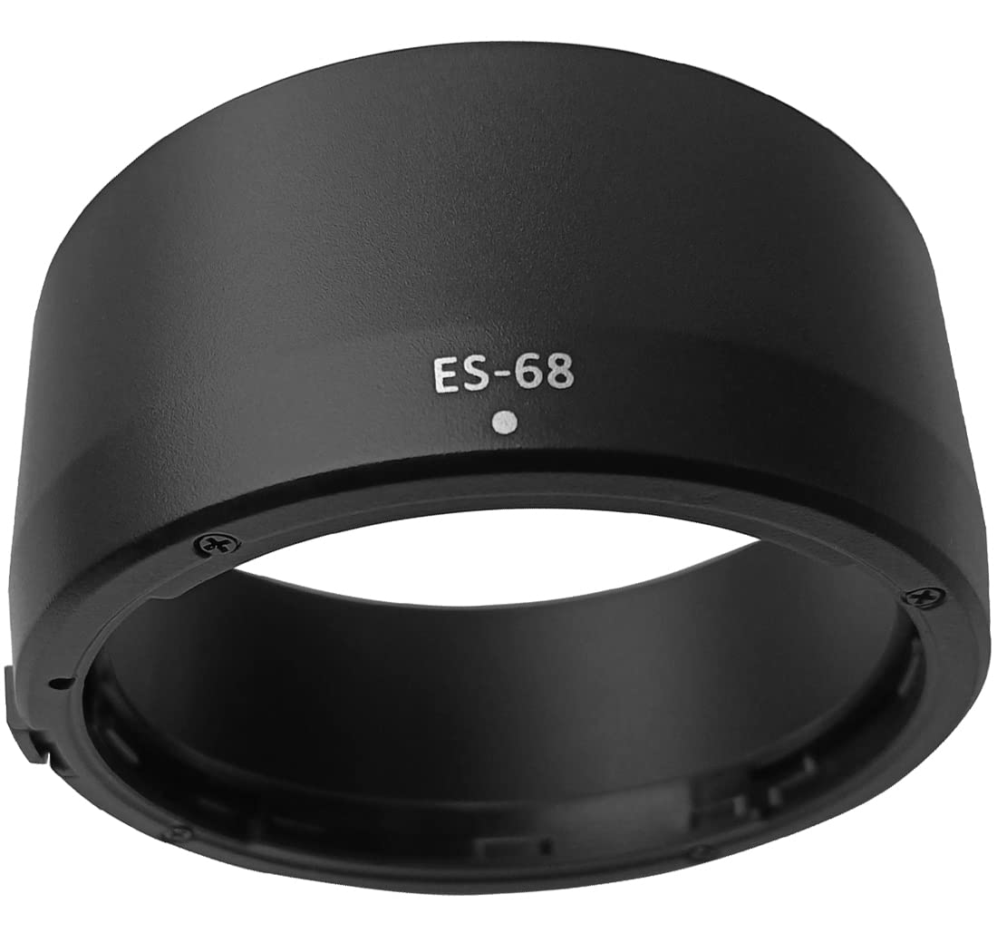 ES-68 Lens Hood Shade for Canon EF 50mm f/1.8 STM(Not for EF 50mm f/1.8 II),HUIPUXIANG 49mm Lens Hood