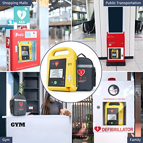 Defibrillator Portable AED Machine Automated External Biphasic